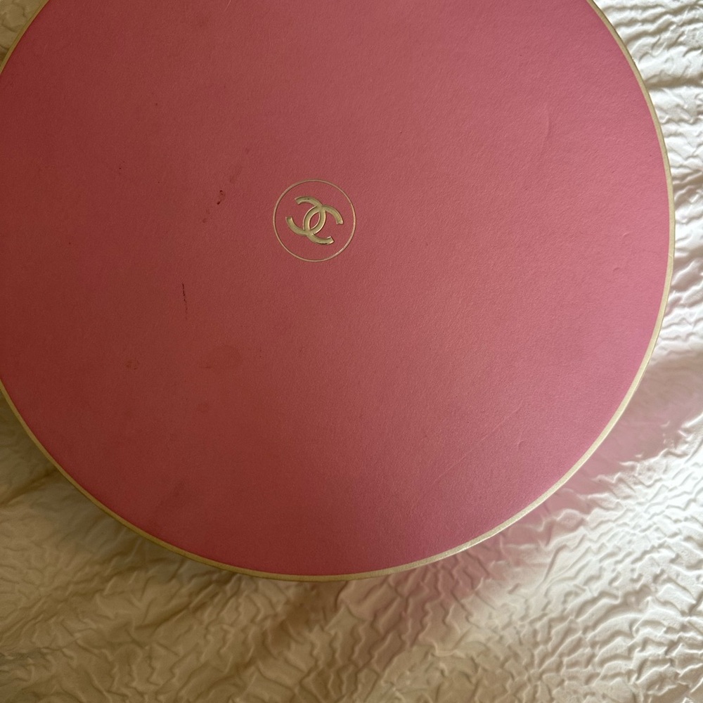 Chanel Pink Round Box